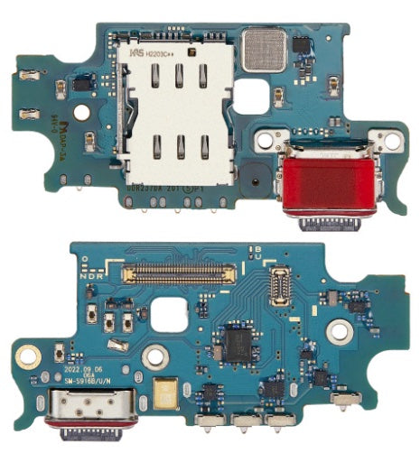 Samsung Galaxy S23 Plus 5G Charging Port Board With Sim Card Reader