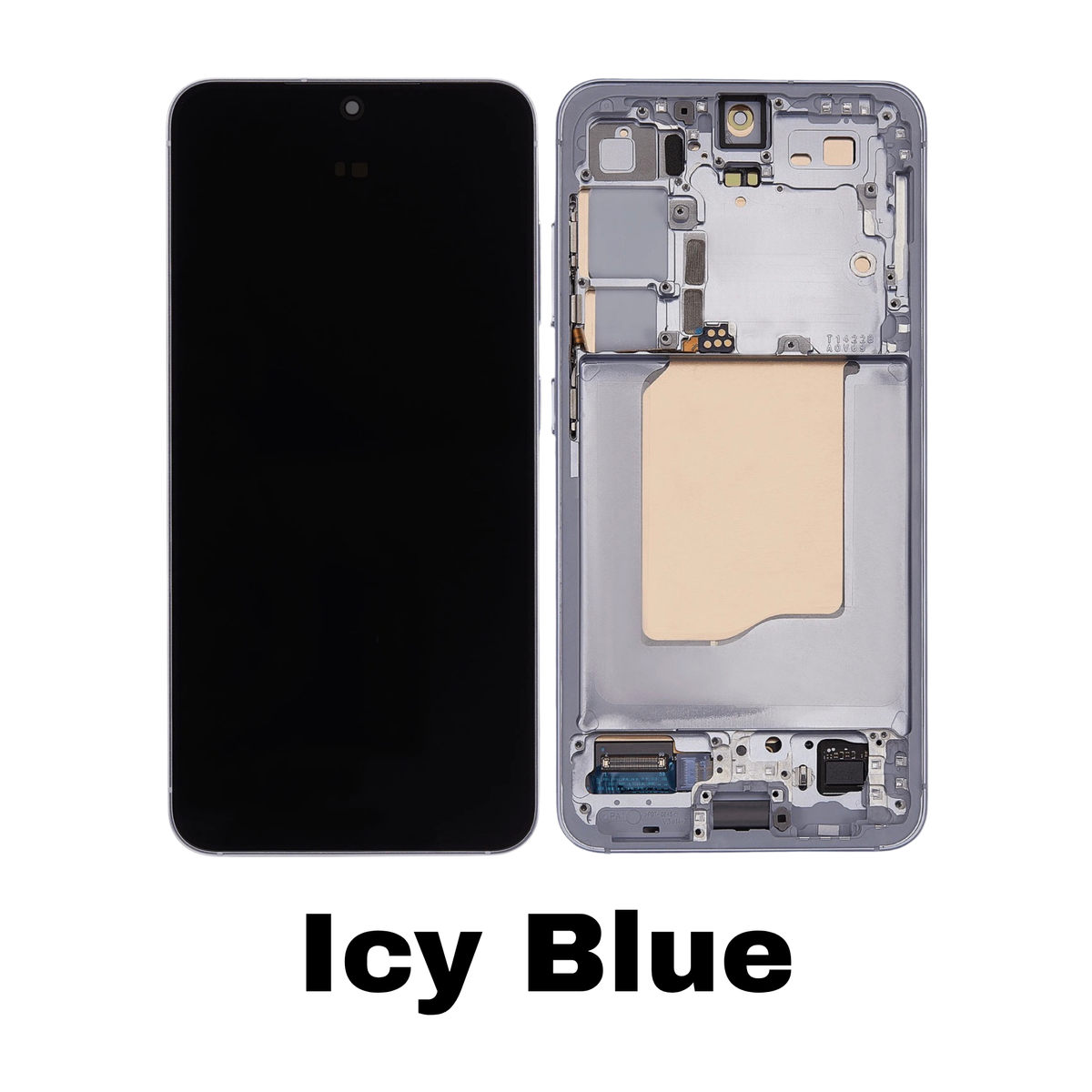 Samsung Galaxy S25 Icy Blue OLED Assembly With Frame