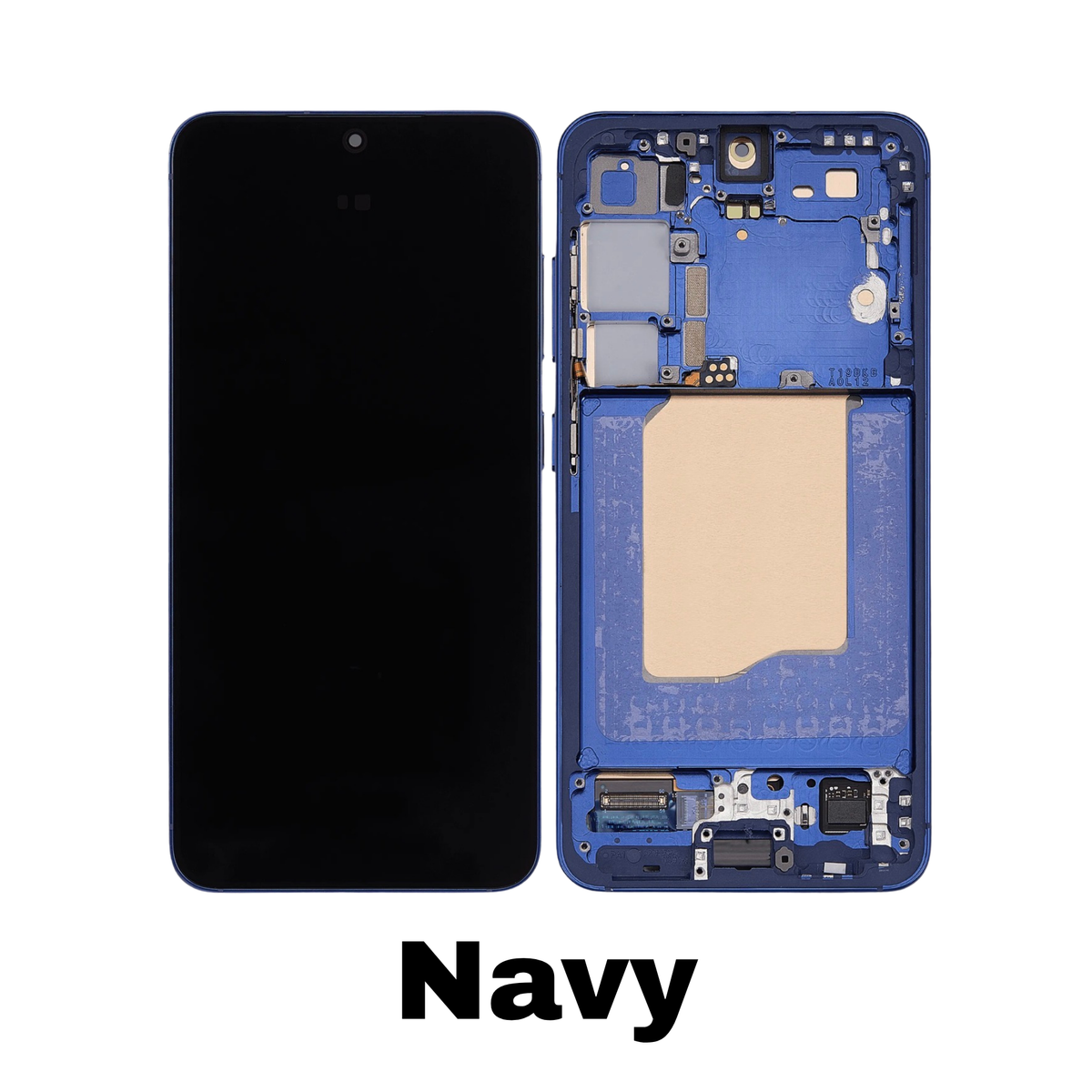 Galaxy S25 Navy Aftermarket Plus OLED Screen