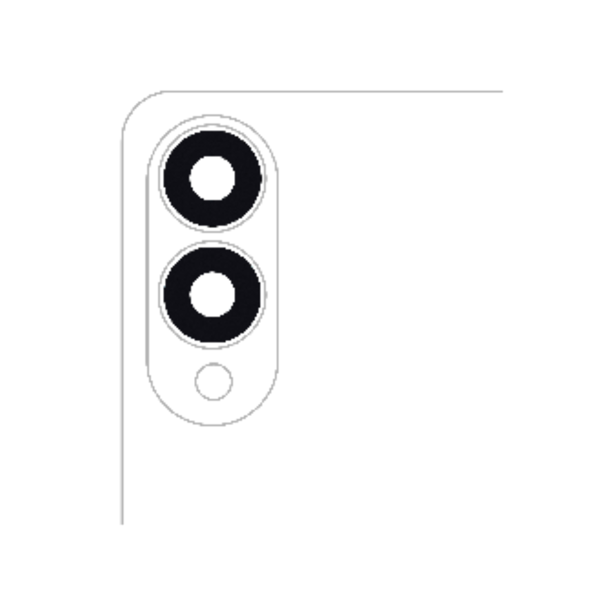 Samsung Galaxy S25 Edge Camera Lens Glass