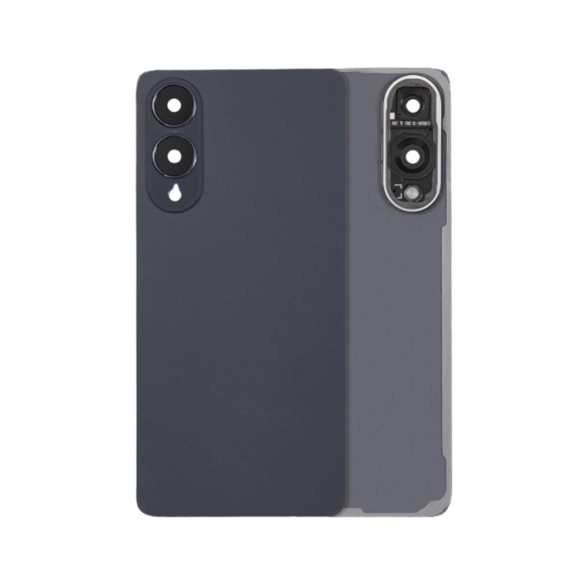 Samsung Galaxy S25 Edge Back Cover Glass Titanium Jetblack