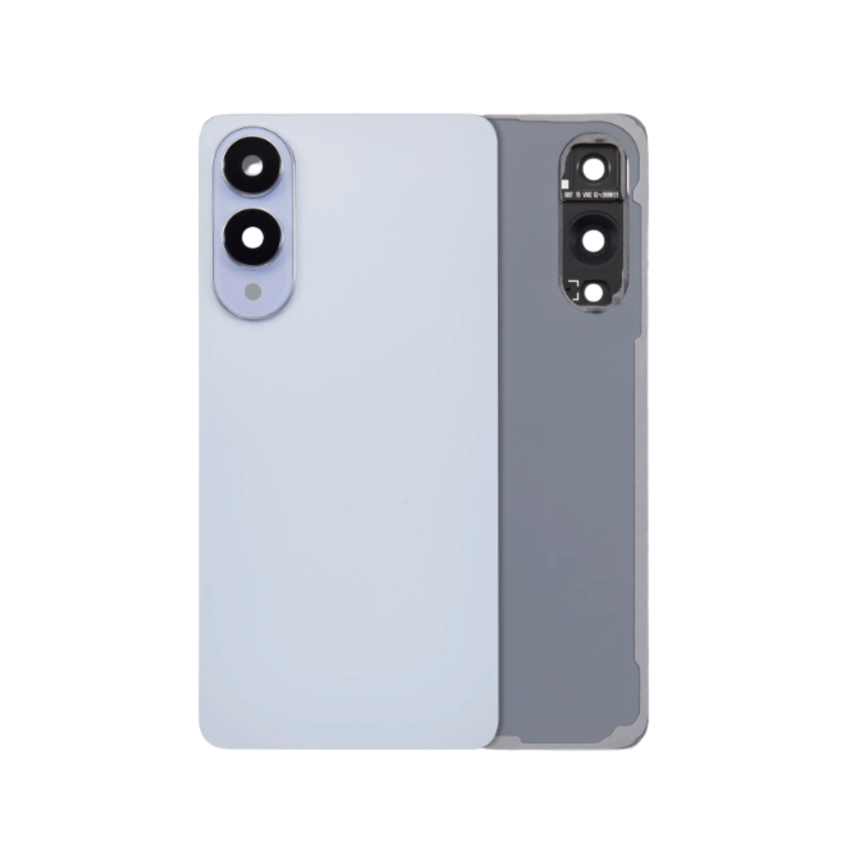 Samsung Galaxy S25 Edge Back Cover Glass Titanium Icyblue