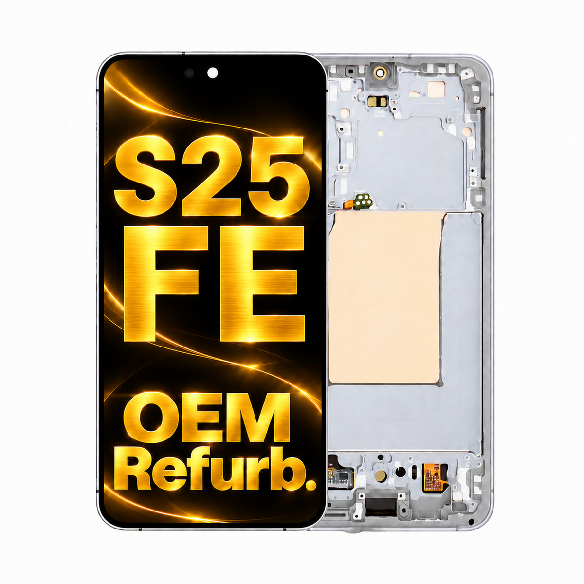 Galaxy S25 FE OEM Refurbished OLED White