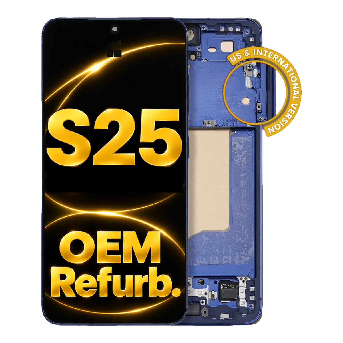 Samsung Galaxy S25 Mint OEM Refurbished Screen