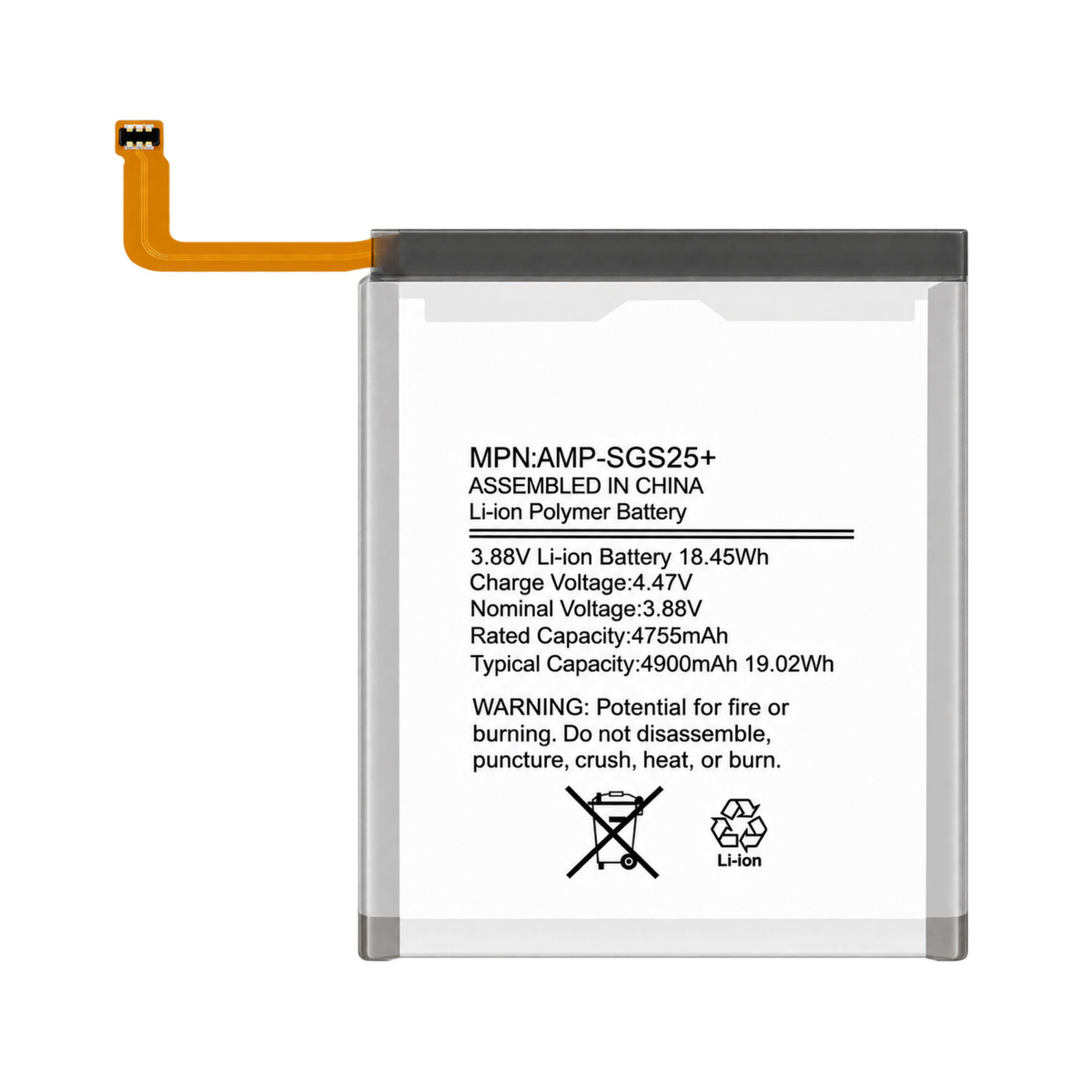 Galaxy S25 Plus S25 FE Battery