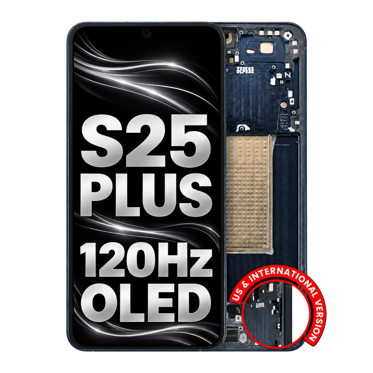 Samsung Galaxy S25 Plus Blue Black OLED