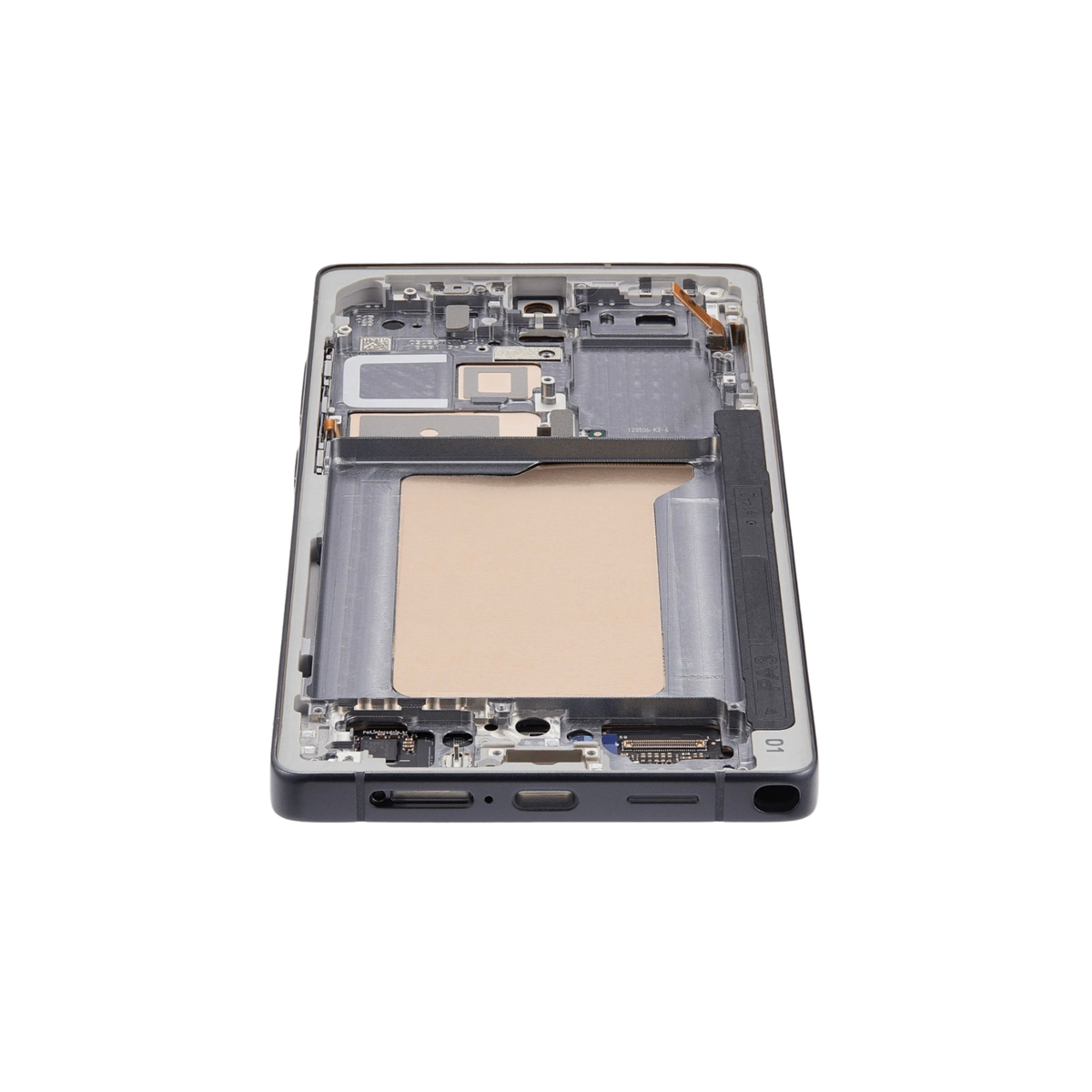 Samsung S25 Ultra Titanium Jet Black Screen With Frame