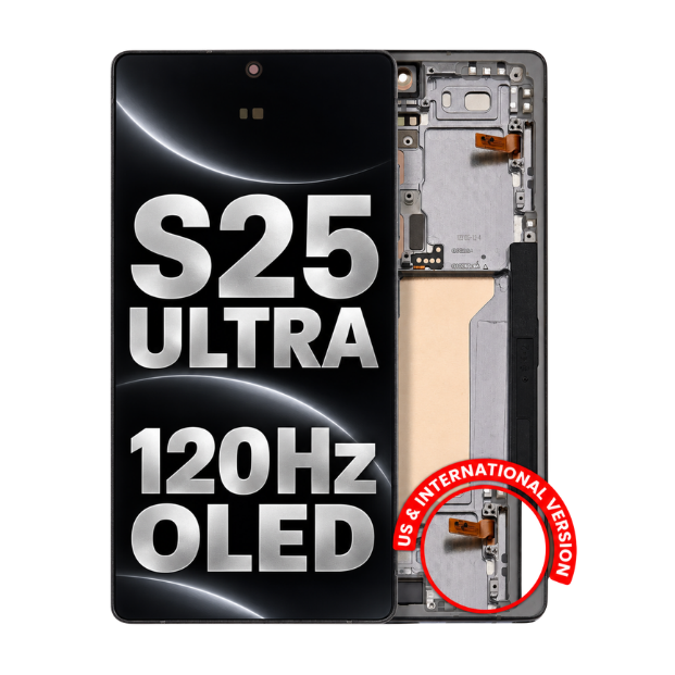 Samsung Galaxy S25 Ultra Titanium Jet Black OLED