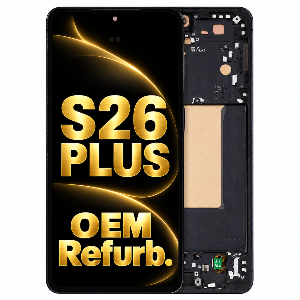 Galaxy S26 Plus Black OLED Assembly