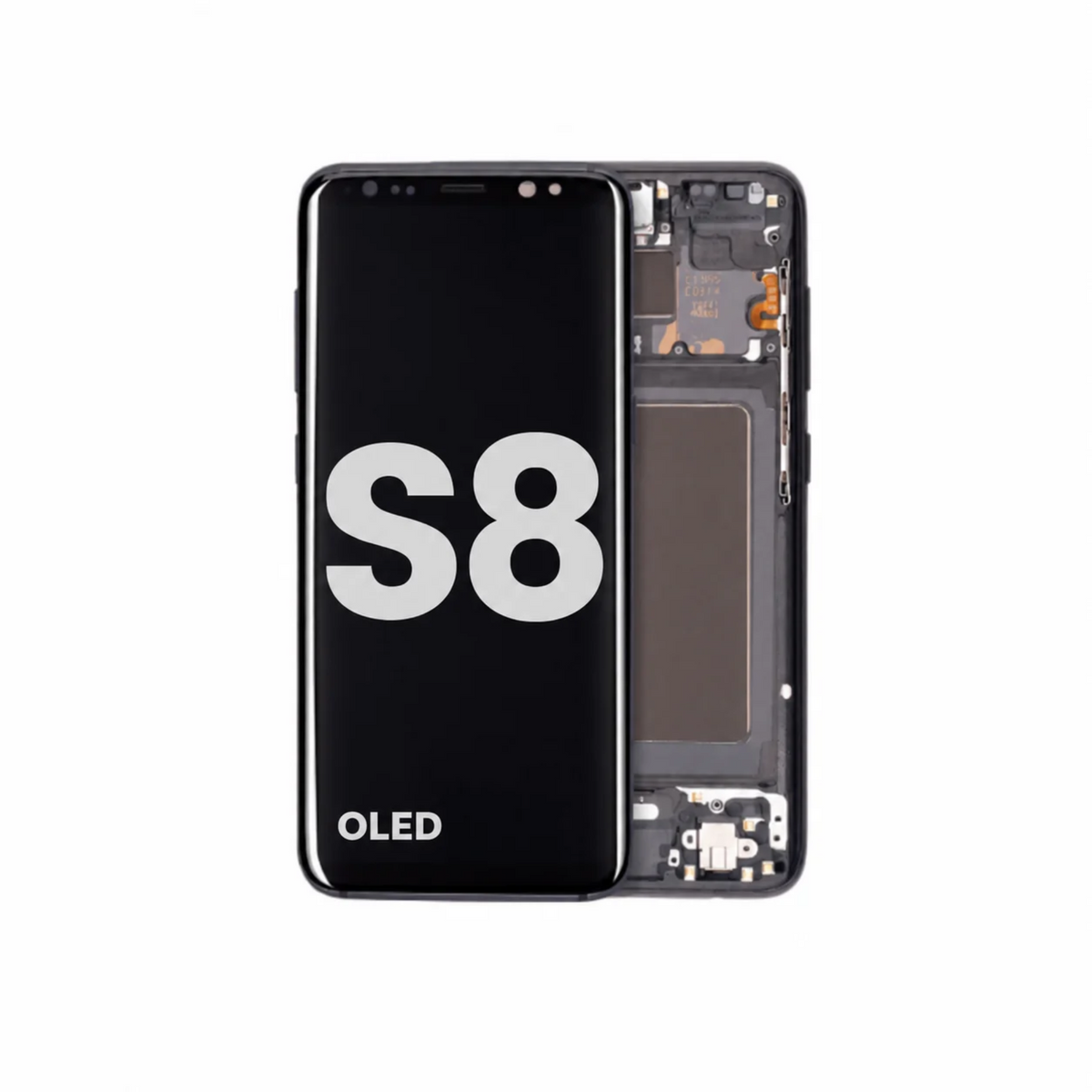 Samsung Galaxy S8 OLED Assembly With Frame