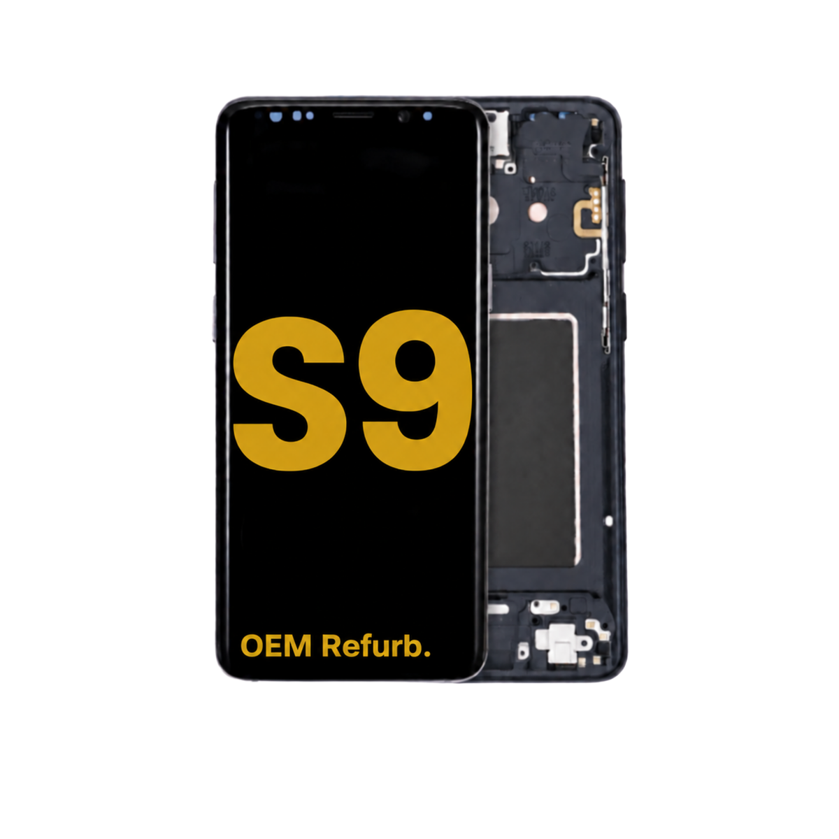 Samsung Galaxy S9 OEM Refurbished OLED Assembly With Frame