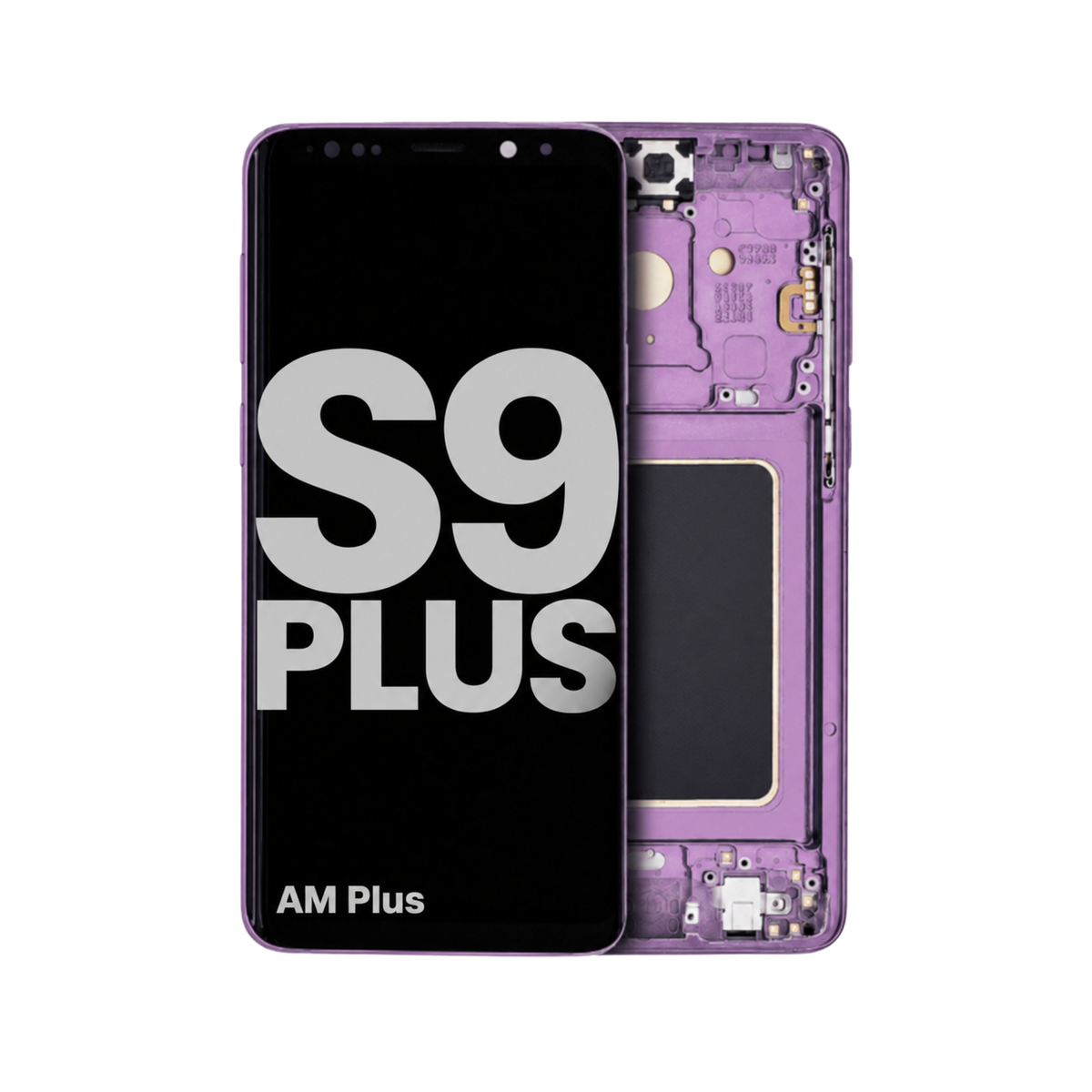 Samsung Galaxy S9 Plus Lilac Purple OLED Assembly With Frame