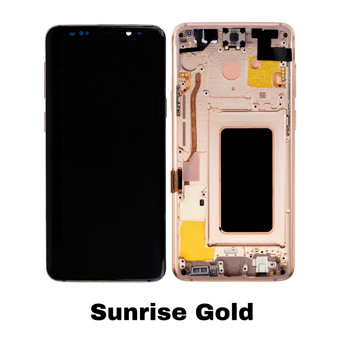 Galaxy S9 Plus Sunrise Gold OLED Assembly