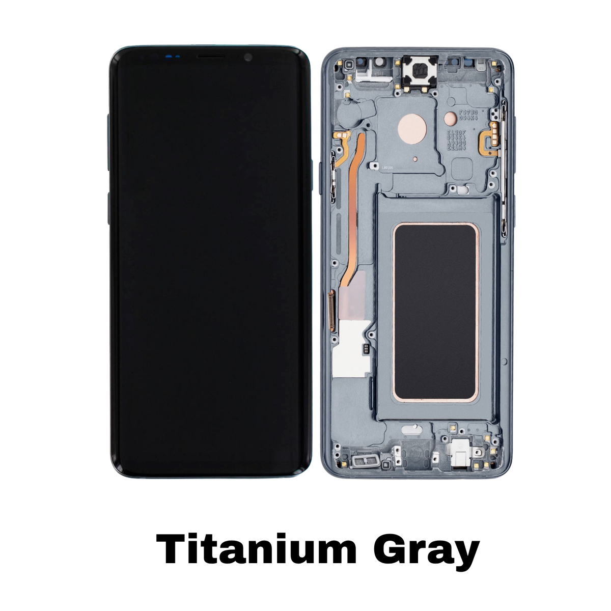 Galaxy S9 Plus Titanium Gray OLED Assembly