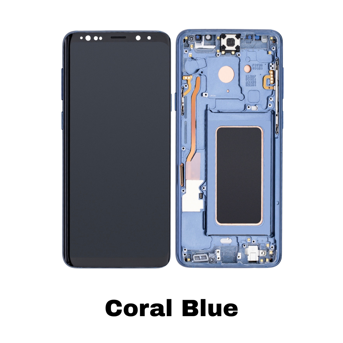 Samsung Galaxy S9 Plus Coral Blue OLED Assembly