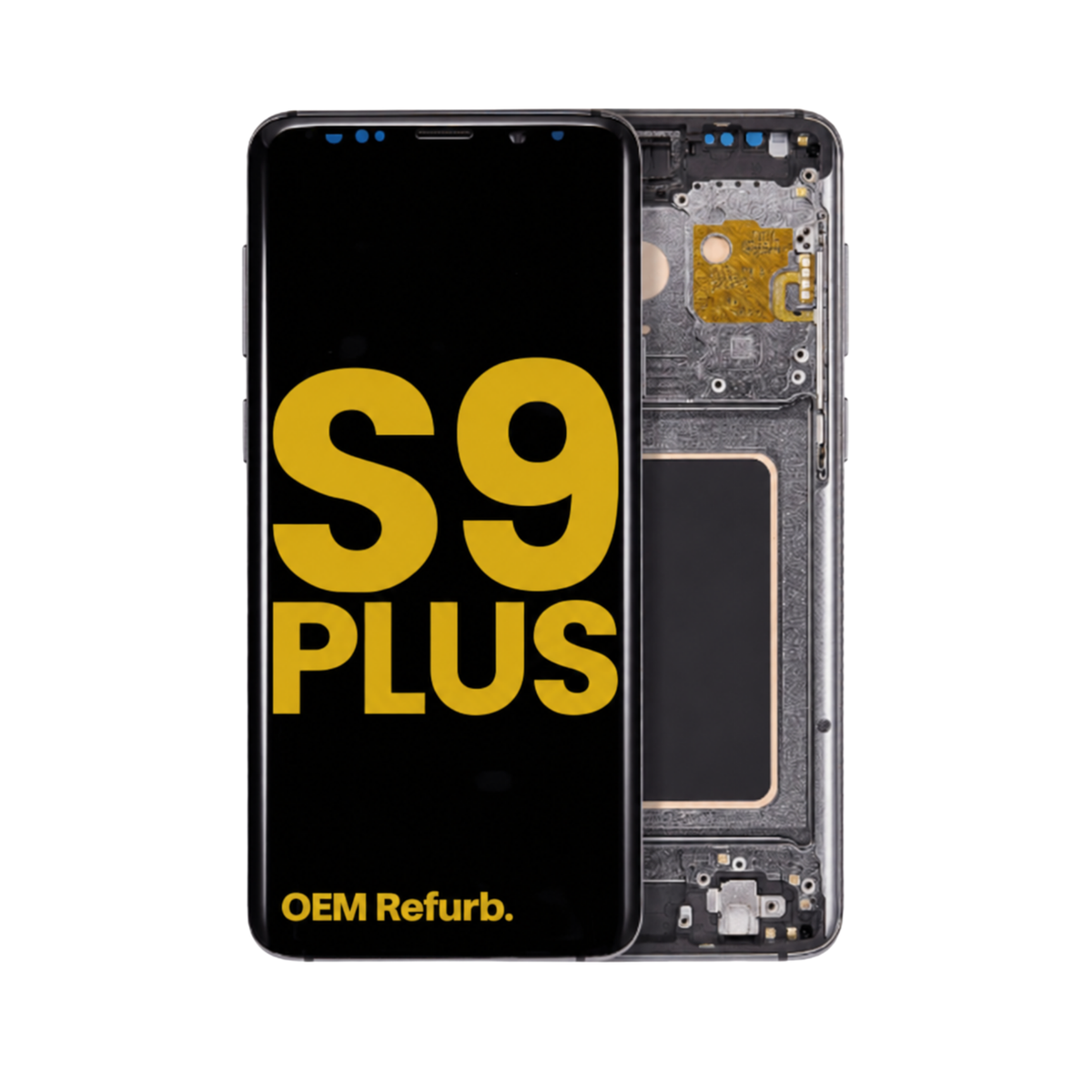 Samsung Galaxy S9 Plus, Galaxy S9 Plus, Galaxy S9 Plus Titanium Gray, Galaxy S9 Plus Titanium Gray OLED, Galaxy S9 Plus OEM Refurbished, Galaxy S9 Plus OEM Refurbished OLED, Galaxy S9 Plus OLED Assembly, Galaxy S9 Plus OLED With Frame, Galaxy S9 Plus Screen Replacement, Galaxy S9 Plus Display Assembly, Galaxy S9 Plus Refurbished Screen, Galaxy S9 Plus Replacement Screen, Titanium Gray Galaxy S9 Plus Screen, Samsung OLED Assembly, Samsung Repair Parts