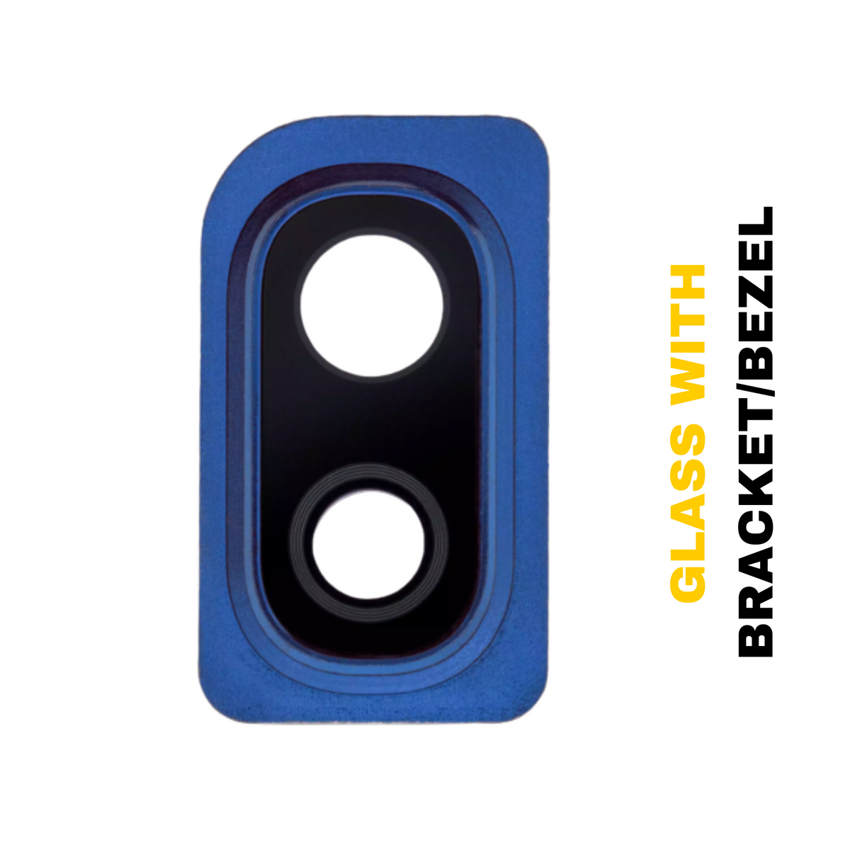 Samsung Galaxy A10 Back Camera Lens With Bracket - Blue