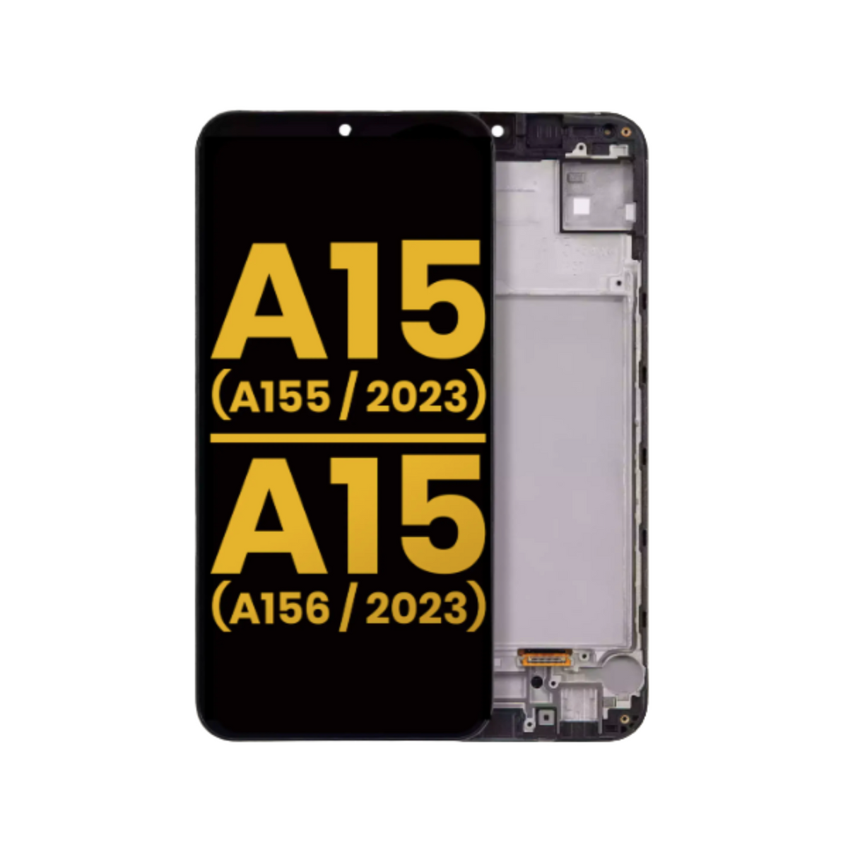 Samsung Galaxy A15 4G (A155 / 2023) / A15 5G (A156 / 2023) OLED Assembly With Frame (OEM) (All Colours)
