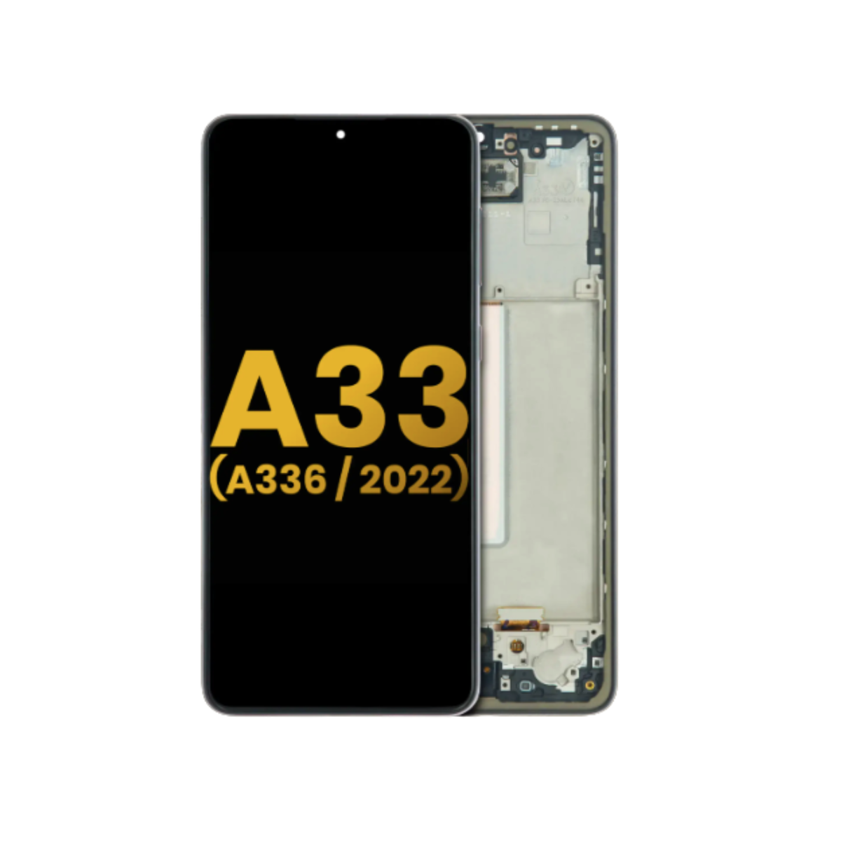 Samsung Galaxy A33 5G OEM LCD screen replacement black
