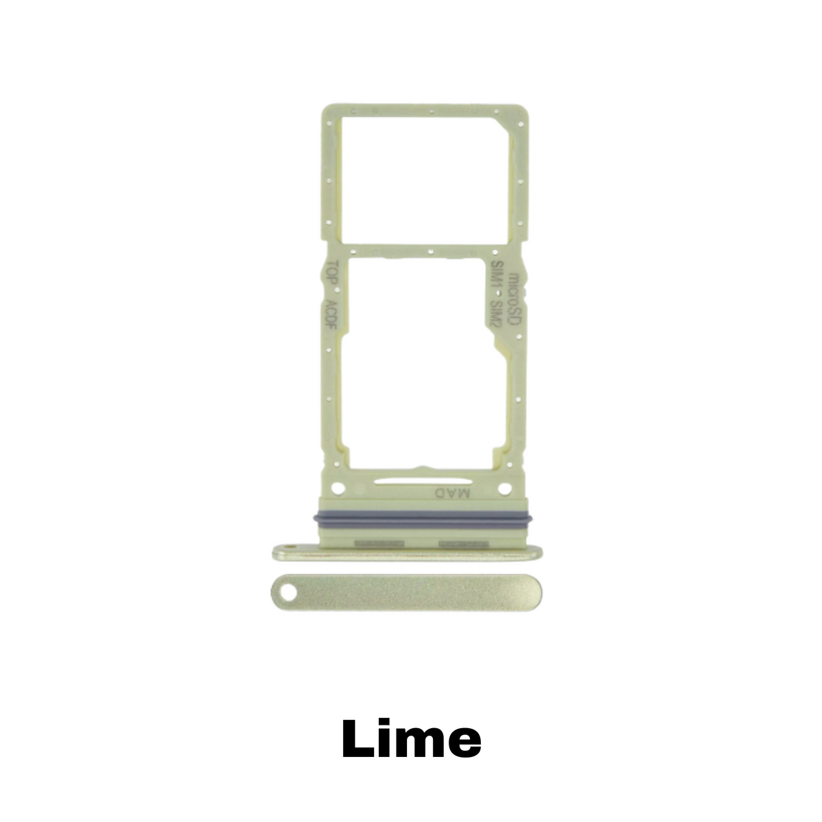 Galaxy A346 Dual SIM Card Holder – Lime