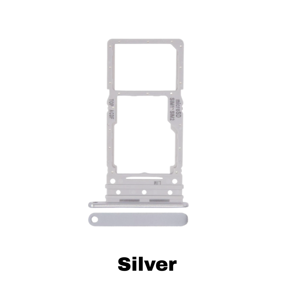 Dual SIM Slot for Samsung A34 – Silver
