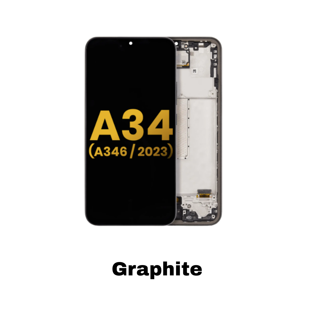 A34 OEM Screen and Frame – Graphite