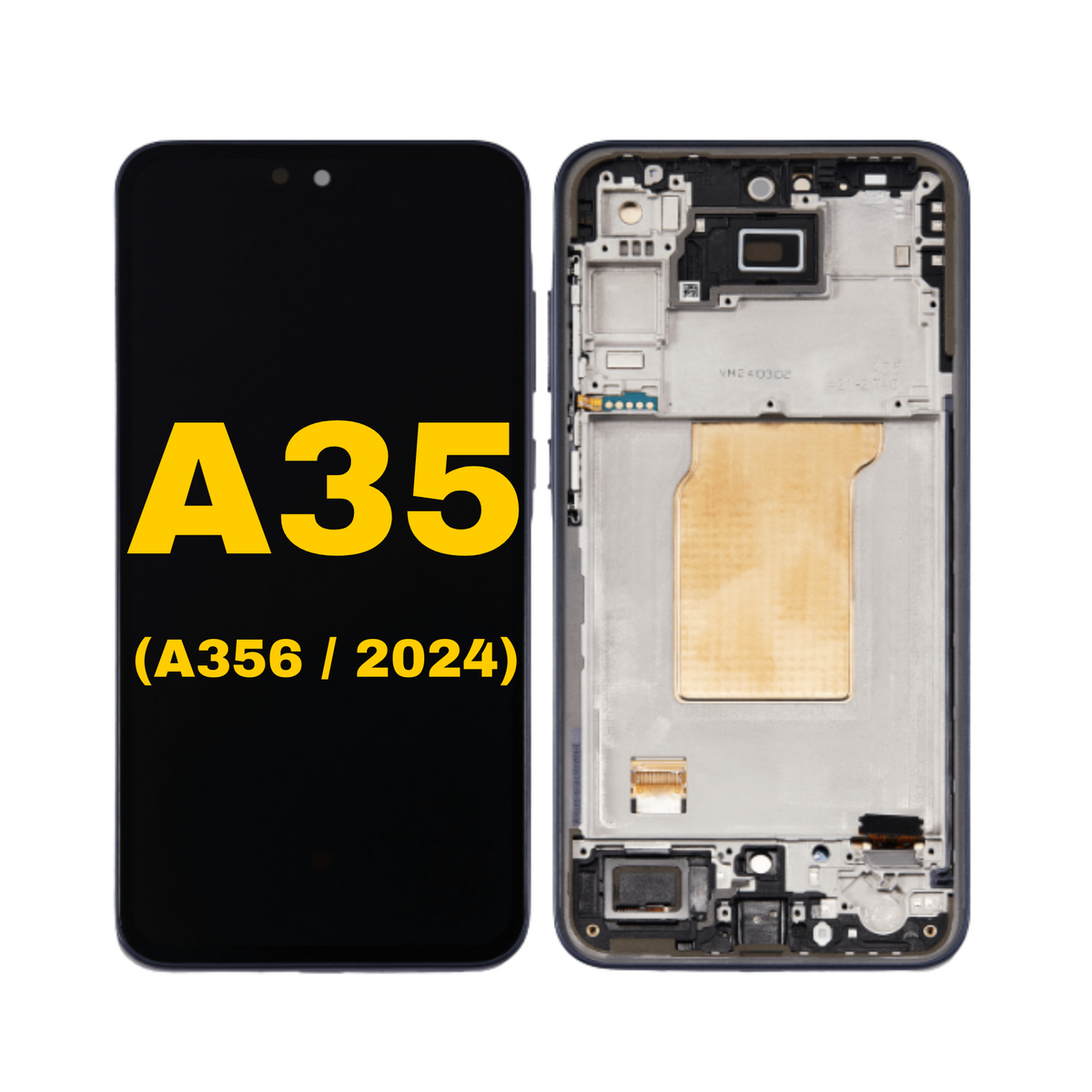 Samsung Galaxy A35 5G (A356 / 2024) OLED Assembly With Frame (OEM)
