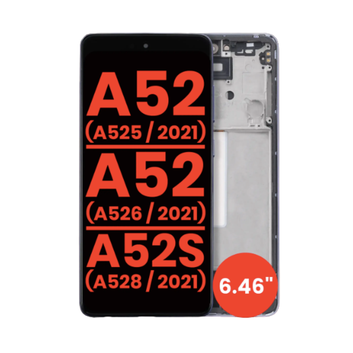 Samsung Galaxy A52 OLED Screen Replacement (6.46")
