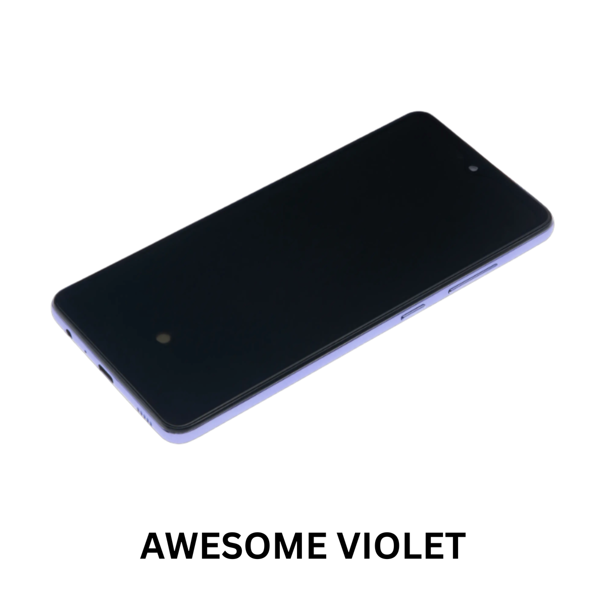 Samsung Galaxy A52 OLED screen repair Awesome Violet