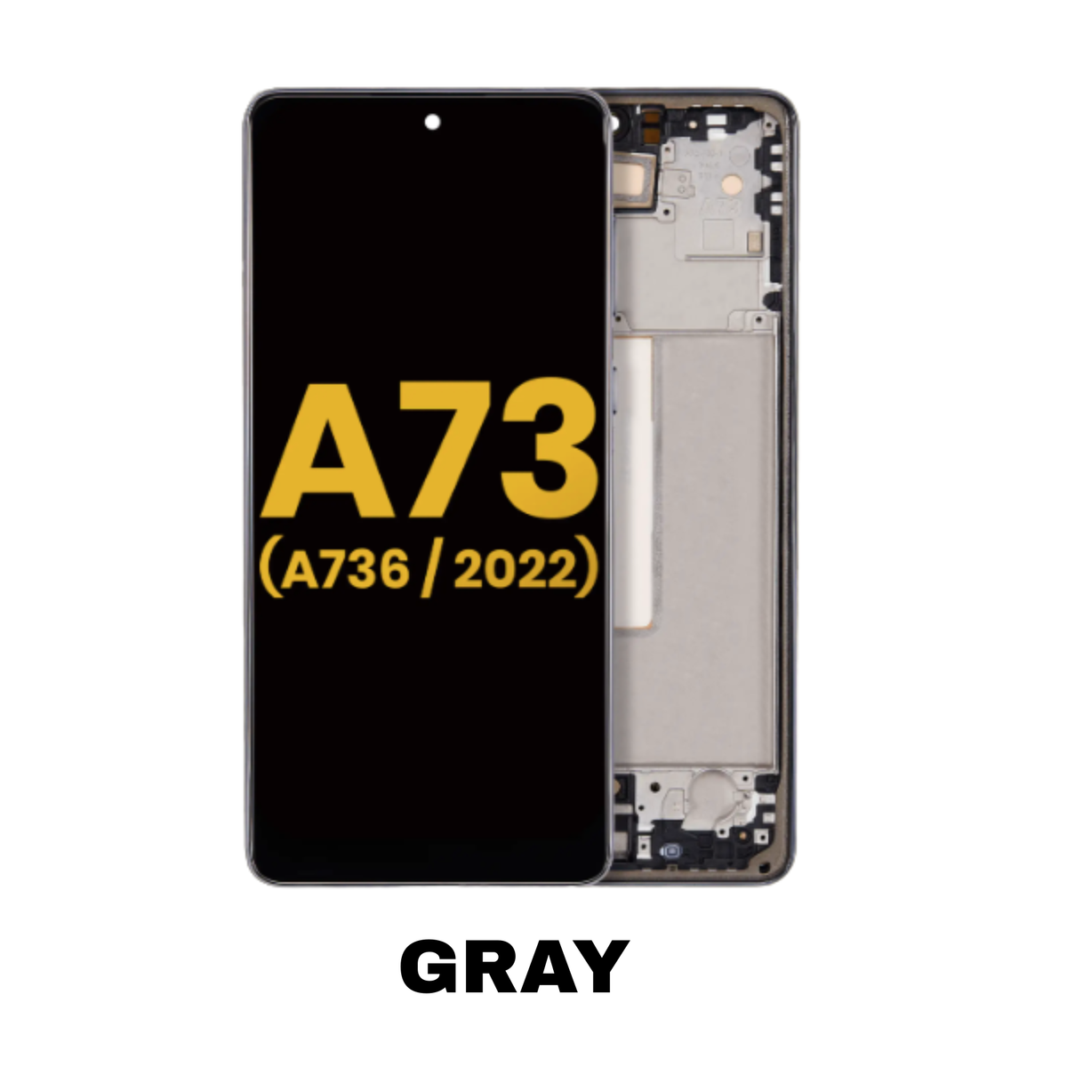 Samsung Galaxy A73 5G OEM screen repair grey