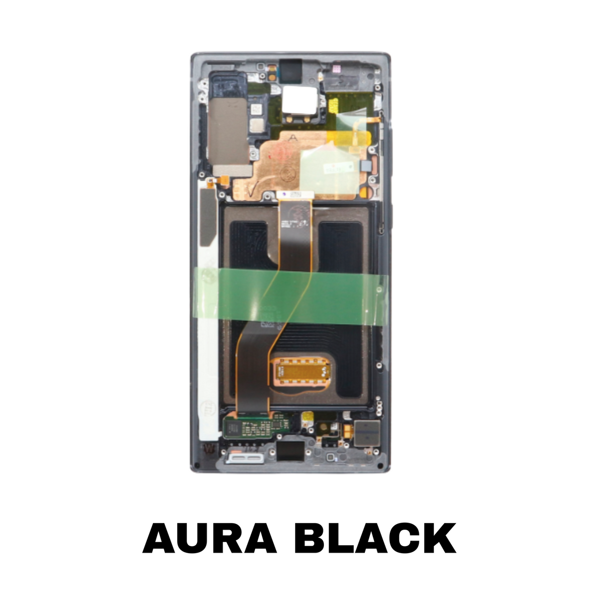 Samsung Note 10 Plus 5G OLED screen replacement Aura Black