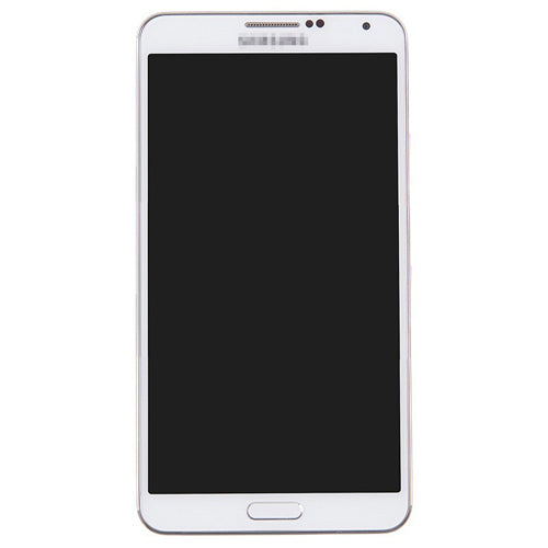 Samsung Galaxy Note 3 LCD Screen and Digitizer Assembly - White with Frame