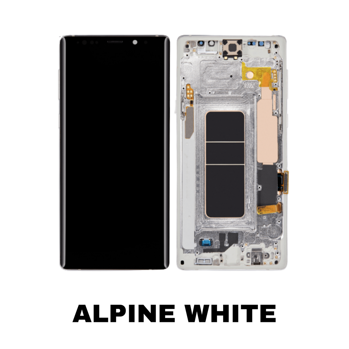 Samsung Note 9 OLED screen replacement White