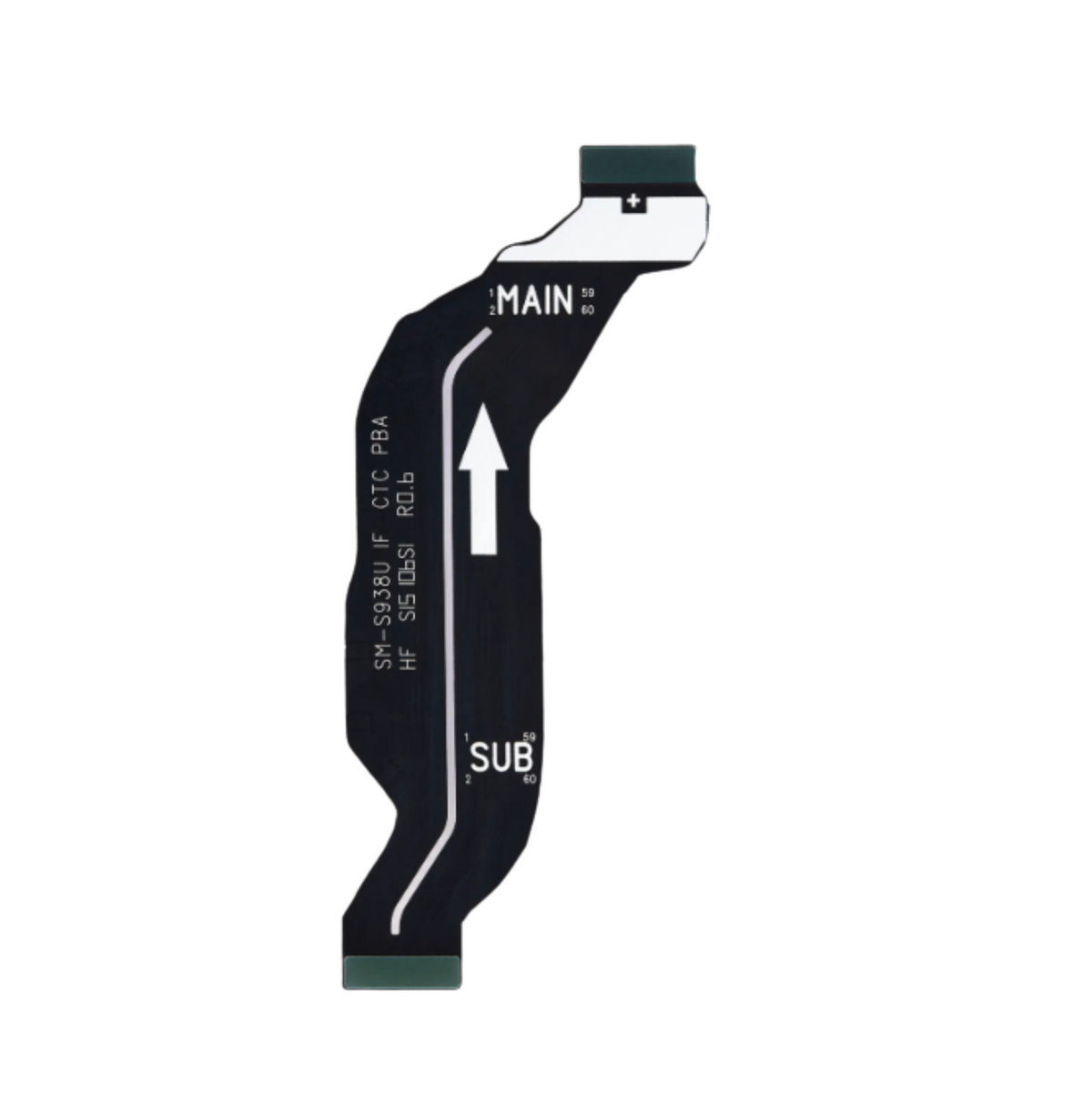 Front View of Samsung Galaxy S25 Ultra Mainboard Flex Cable Replacement