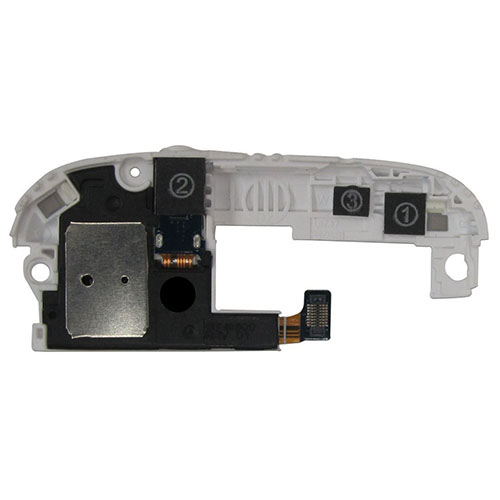 Samsung Galaxy S3 i9300 Loudspeaker / Buzzer / Ringer with Headphone Jack - White