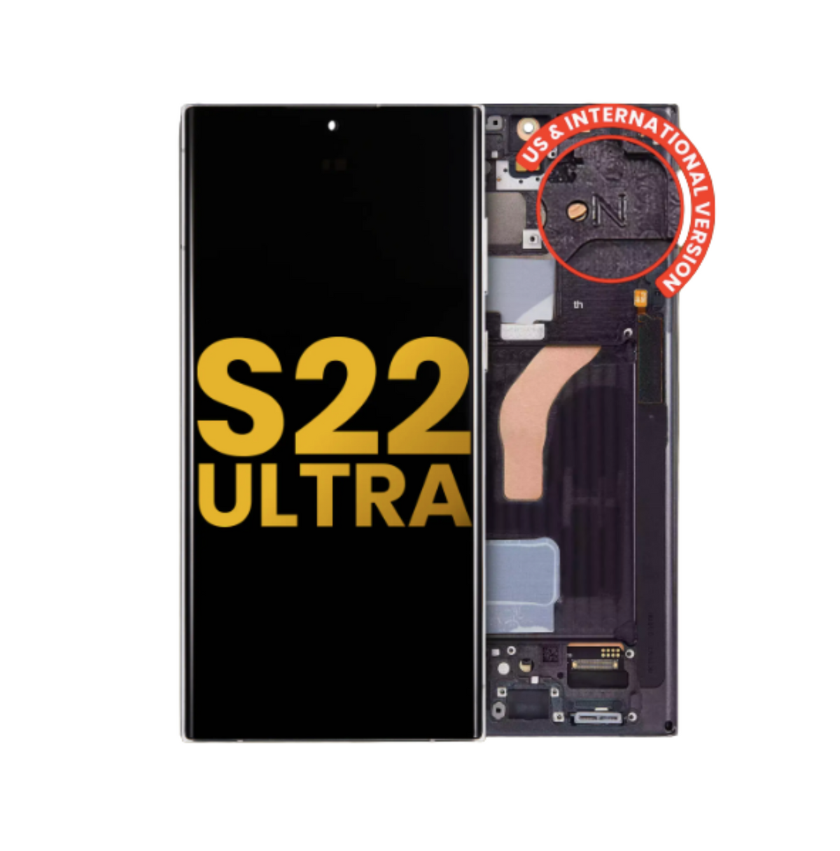 Samsung S22 Ultra OLED screen replacement OEM