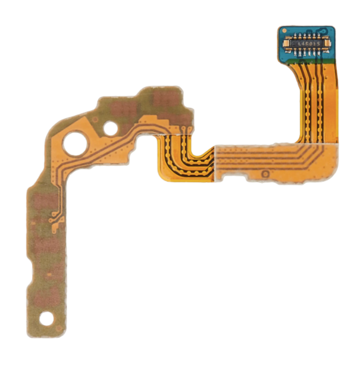 Back View of Samsung Galaxy S25 5G antenna board upper left of earpiece