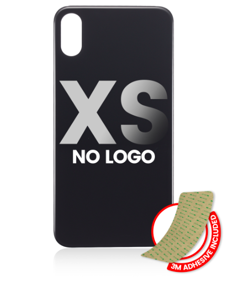 iPhone XS Back Glass Replacement (No Logo / Large Camera Hole) Space Grey