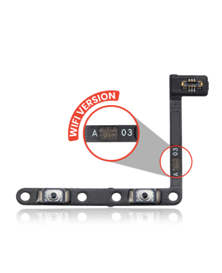 iPad Pro 12.9" 4th Gen (2020) Volume Button Flex Cable Compatible (Wifi Version)