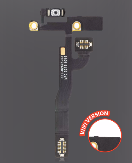 iPad Pro 11" 2nd Gen (2020) / iPad Pro 12.9" 4th Gen (2020) Power Button Flex Cable (Wifi Version)