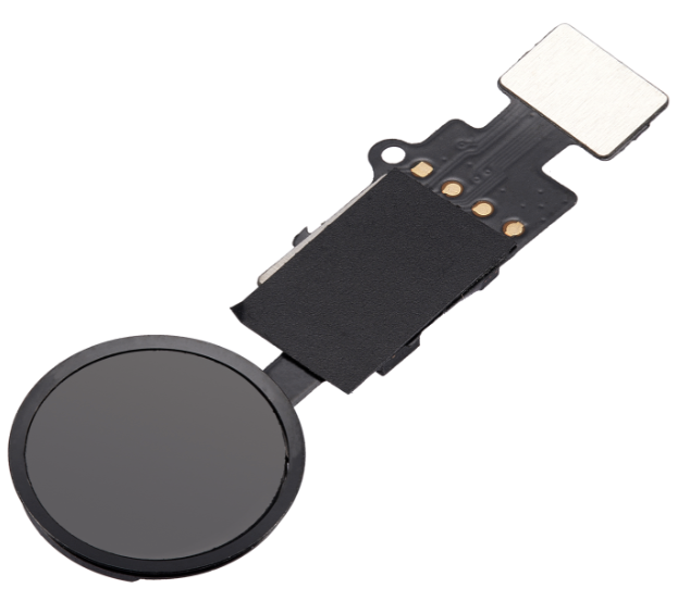 iPhone 7 / 7 Plus / 8 / 8 Plus / SE (2020) / SE (2022) (JCID) Home Button (Jet / Matte Black)