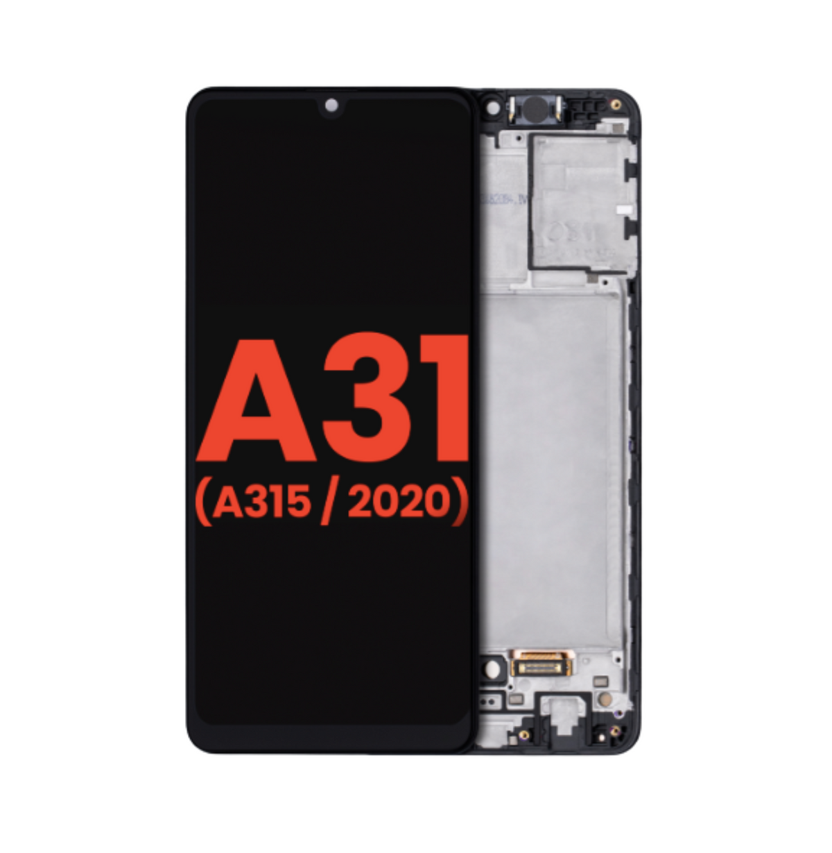 Samsung Galaxy A31 (A315 / 2020) OLED Screen Assembly With Frame