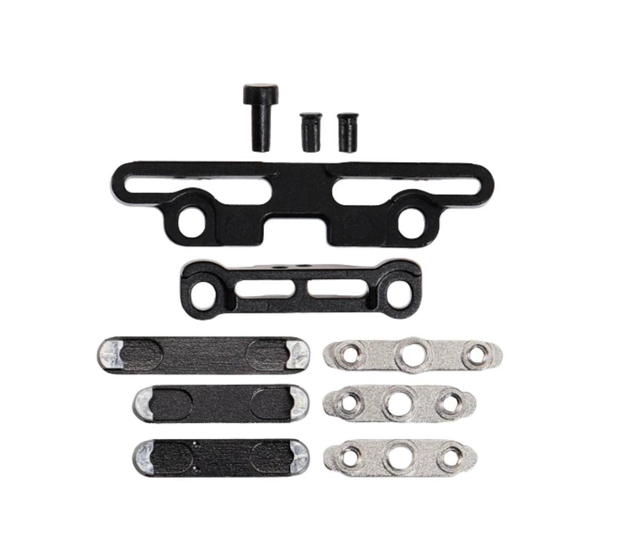 iPad Pro 11" 5th Gen (2024) / Pro 13" 7th Gen (2024) Full Button And Bracket Set (11 Piece Set) (Gray)