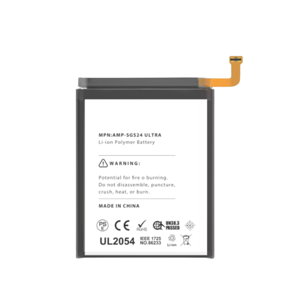 Replacement Battery Compatible For Samsung Galaxy S24 Ultra