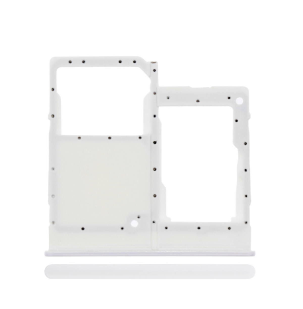 Samsung Galaxy A20e (A202 / 2019) Single Sim Card Tray (White)