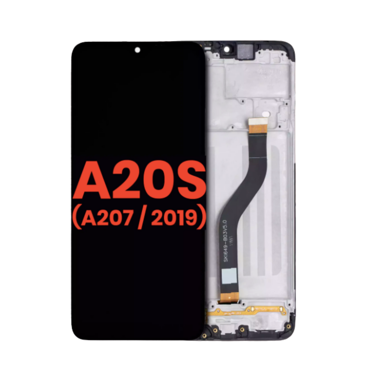 Samsung Galaxy A20s (A207 / 2019) LCD Assembly with Frame