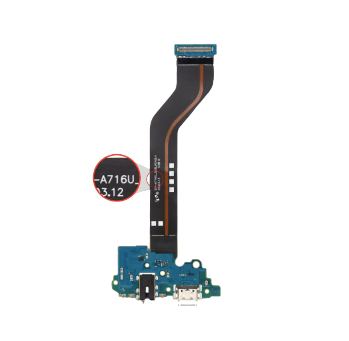 Samsung Galaxy A71 5G Charging Port With Headphone Jack