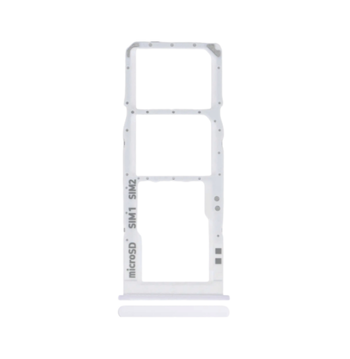 Samsung Galaxy A30S (A307 / 2019) Dual Sim Card Tray (White)