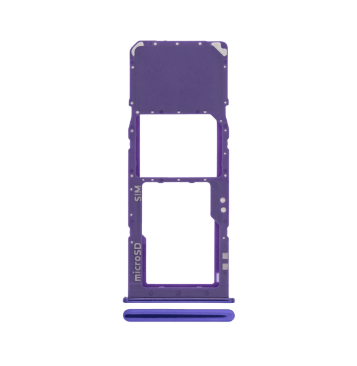 Samsung Galaxy A30S (A307 / 2019) Single Sim Card Tray (Violet)