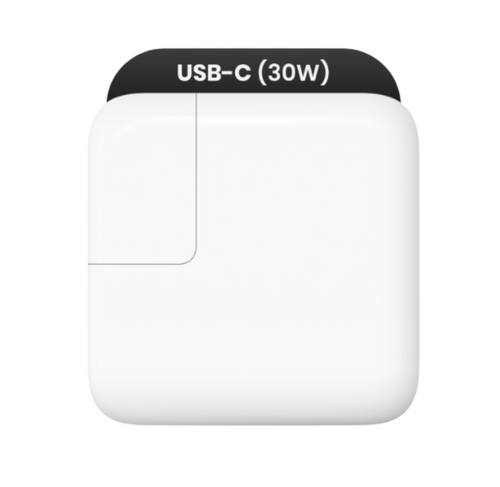30W USB-C Power Wall Adapter for iPhone / iPad / Watch / iPad / MacBook (OEM Grade A)